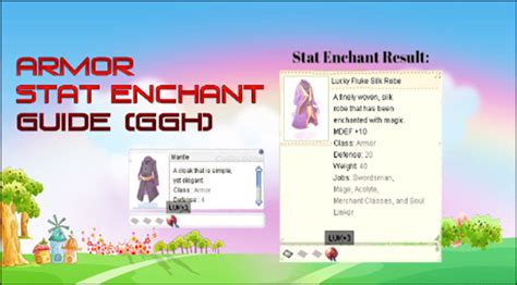 Stat Enchant Guide .
